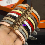 K&otilde;rgklassi Naiste Klassikaline H-pandlaga Emailitud K&auml;ev&otilde;ru - Prantsuse Kerge Luksus, Kullatud, K&auml;sit&ouml;&ouml;ehe Rose Gold (Size 17)