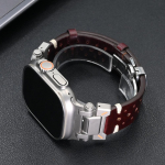 Nahkrihm Apple Watch Ultra 2 49mm Series 10 46mm 44 45mm rihm k&auml;ev&otilde;ru Iwatch 10 9 7 8 6 5 4 se ultra meeste kellarihm 49mm 46mm 45mm 44mm