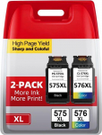 Pg-575Xl Cl-576Xl Cartouches D'Encre Multipack,Pg-575Xl Cl-576Xl Cartouches D'Encre Rempla&ccedil;ant Les Cartouches Canon 575 576 Pour P