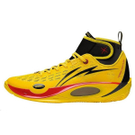 Li Ning 808 2 ULTRA Cushioning Slip Resistant Abrasion Resistant High top Basketball Shoes Men's Yellow Black ABAT007-5 42