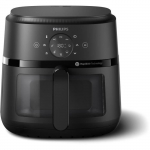 Friteuse sans huile - PHILIPS - NA230/00 - Airfryer S&eacute;rie 2000 6.2L - 13 modes de cuisson - fen&ecirc;tre de cuisson - 1500W - Noir must