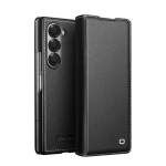 Kvaliteetne ehtsast nahast &uuml;mbris Samsung Galaxy Z Fold 6 jaoks Kaardipesa Rahakott Kate Samsung Galaxy Z Fold 6 5G jaoks For Galaxy Z Fold6 must