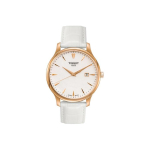 TISSOT Junya Kollektsioon Kvartsmehhanismiga 30m Veekindel Meeste Kell Kell 42mm Valge sihverplaadi Roostevabast terasest korpus T063.610.36.116.01 Regular Watch Box white