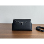 Kazilan kitsas seemisnahast Toteme v&auml;ike lehmanahast klapiga k&auml;ekott lukuga pandlaga suur mahutavus &otilde;la-crossbody naiste kott 26cm