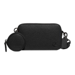 Coach Charter 19 mitme pesaga kahekordse lukuga nahast &otilde;lakott Meeste &otilde;lakott Must CC070-BLK Basic Set (Bag+Dust Bag)
