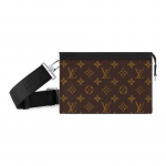 Louis Vuitton Gaston kantav rahakott pruun monogrammiga l&otilde;uend unisex kotid M14036 Basic Set (Bag+Dust Bag)