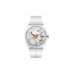 SWATCH Unisex Gent Series Skelettkell SO28K100 SO28K100 Transparent Watch Case