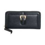 Versace Jeans Couture T&otilde;mblukuga Pol&uuml;ester Rahakott Naiste rahakott Must 75VA5PF1ZS413899 Black
