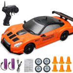 2,4G kiire Drift Rc Car 4WD m&auml;nguasja kaugjuhtimispult AE86 mudel GTR S&otilde;iduki auto RC v&otilde;idus&otilde;iduautod M&auml;nguasi lastele j&otilde;ulukingid