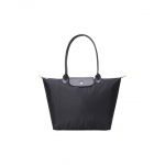 Longchamp Le Pliage Green 31 Kokkupandav Taaskasutatud L&otilde;uend Pelmeenikujuline T&otilde;mblukuga Kotike Unisex T&otilde;mblukuga Kotike Must 1899919001 Basic Set (Bag)