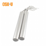 2 tk 18 mm toru l&auml;bim&otilde;&otilde;duga kassettk&uuml;ttekeha 220 V roostevabast terasest torukujuline k&uuml;tteelement V&otilde;imsus 250/350/450/600/800 W 250W 18x100mm