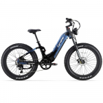 Elektriline jalgratas Cyrusher Trax 750W mootoriga 26 paksude rehvidega t&auml;isvedrustusega t&auml;iskasvanute e-jalgratas 52V 20AH h&uuml;draulilise ketaspiduriga maksimaalne koormus 150 kg With Accelerator-45Km/h sinine