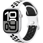 Silikoonrihm Apple Watchile 11 10 9 8 7 46mm 45mm 42mm 41mm Ultra 3/2 49mm Hingav K&auml;epael iWatch 6 5 4 SE 44mm Series 11-10 46mm gray