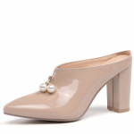 Seksikad Madalad Sandaalid Naistele K&otilde;rged Kontsad Suvised Mules Kingad Daamide Luksusbr&auml;ndi Disainer Terava Ninaga Punased Valged Sandaalid Suur Suurus 34 aprikoosi