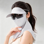 T&auml;isn&auml;oga p&auml;ikesekaitsemask N&auml;ole Gini Naistele UV-kaitse Suvi J&auml;&auml;siid Rattas&otilde;it P&auml;ikesem&uuml;ts Mask Kaitsja Jahutav Hingav beež