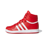 Adidas Originals Top Ten Hi K Casual High top Kids' Skateboarding Shoes Red White Kids' EF2835 34 red