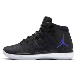 Jordan Air Jordan 31 Slip Resistant Abrasion Resistant Mid top Children's Basketball Shoes Teenagers 848629-002 36.5 black