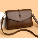 2026 Uus Pehme Nahast Naiste Kott Moodne Keskikka J&otilde;udnud ja Eakamate Ema Kott Suure Mahutavusega &Otilde;lakott Crossbody V&auml;ike Ruudukujuline Kott 26 *10 *15 cm
