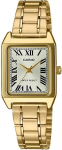 CASIO Standardne Kvartsikell Kuldne Metallrihm V&auml;lismaa Mudel [Casio] Naiste LTP-V007G-9B [Kasutatud]
