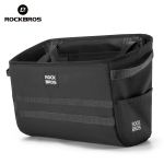 Rockbros Jalgratta Esikorv 16L K&ouml;&ouml;giviljakorvi Kott Bromptonile Kiirvabastusega Lemmikloomakott Juhtraua Toru Rippuv Kott Jalgratas about 16L black