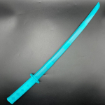 3D-prinditud gravitatsiooniga sirgeks t&otilde;mmatav teleskoopiline samurai stressileevendusm&auml;nguasjad Venitatavad Cosplayrekvisiidid Loovalt kokkupandav katana Naljakad kingitused