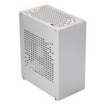 A07 Lauaarvuti korpus Mini ITX emaplaadi toega M&auml;ngude s&otilde;ltumatu graafikakaart 1U toiteplokk Alumiiniumisulam Kaasaskantav arvuti &scaron;assii PC valge