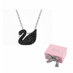 Swarovski kaelakeed naistele mustad F-Pink bow gift box