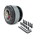 Uus must rooliratas kiirvabastusega adapter Boss kit 8 v&auml;rvi saadaval Mo autotarvikud With MOMO BLACK black