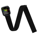 Spordi pahkluu-/k&auml;erihmad &uuml;hilduvad Apple Watch 49mm 45mm 44mm 42mm 41mm 40mm 38mm, Nailonist k&auml;erihm IWatch Ultra SE Series 9 jaoks 42 44 45 49mm black