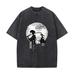 SAMURAI CHAMPLOO &Uuml;lem&otilde;&otilde;dulised L&uuml;hikeste Varrukatega L&otilde;dvad Streetwear L&uuml;hikeste Varrukatega Topid T-s&auml;rk S mitmev&auml;rviline