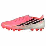 Adidas F50 seeria Hyperfast League 2G 3G Mugav istuvus Jalgpallikingad Unisex Jalgpallikingad Roosa Must HQ2373 44