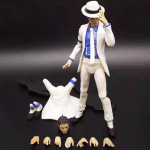 Michael Jackson Thriller Smooth Criminal Moonwalk &Uuml;hine Kollektsioon Tegevuskuju M&auml;nguasjad 14cm Laua Ornament Mudel F&auml;nnide Kingitused Kuum