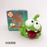 Armsad 20cm M&auml;nguroheline Konn Nukud Multifilmi Cut The Rope Om Nom Pehmed T&auml;idisloomad Pl&uuml;&uuml;sist M&auml;nguasjad Poistele T&uuml;drukutele S&uuml;nnip&auml;eva J&otilde;ulukingid gray