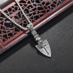 P&uuml;ha oda Odaotsaotsaotsa Fate'i oda Ripats Meeste ja Naiste Risti Titaanterasest Kaelakee Ripats 50CM(Necklace Size)