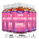 Pslalae - Glutatiooni valgendavad kummikommid - 5000 mcg segu - Naha tervis 100*5