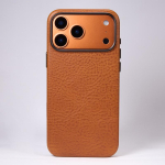 Itaalia lehmanahk iPhone 17 Pro Max korpuse jaoks Nahast telefoni tagakaas iPhone 17 Pro Max jaoks Magnetiline kaameranupp Pruun Sinine iPhone 17 Pro Max must