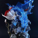 Naruto Anime Kuju Hatake Kakashi Kujud PVC GK Kuju Mudel Nukk Ornament Kogumiskoha Kaunistus Laua M&auml;nguasi Kingitused blue