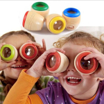 Parim Puidust Hariv Kaleidoskoop Beebi Laste &Otilde;ppimine Pusle Sensoorsed M&auml;nguasjad (V&auml;rv: Mitmev&auml;rviline)