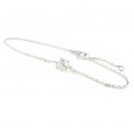 Les Tr&eacute;sors De Lily [G1248] - Bracelet Argent 'Essentiel' blanc valge