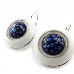 NOA [J3153] - Designer k&otilde;rvar&otilde;ngad 'Pimprenelle' valge sinine sinine