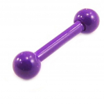 Les Tr&eacute;sors De Lily [L4488] - Micro barbell 'Coloriage' violet (tragus) lilla