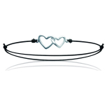 Les Tr&eacute;sors De Lily [M7301] - h&otilde;bedane k&auml;ev&otilde;ru  Love  must h&otilde;be - 18x9 mm h&otilde;be