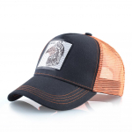 T&auml;navamoe pesapallim&uuml;ts kotka embleemiga Uus mood Truckeri m&uuml;tsid meestele naistele Snapback Hip-Hop m&uuml;ts 56-59cm oranž