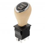 6 tihvti 3 asendiga juhtkangi l&uuml;liti buggy auto putteri l&uuml;litid mustad deflektoriga