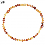 2T Ehted Retro naistele Naturaalsest merevaigust helmestega kaelakee ehted K&auml;sitsi valmistatud emadep&auml;eva kingitus 2#