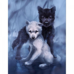 T&auml;is&uuml;mmargune puur Teemantv&auml;rvimine 5D Teemanttikandid Mosaiik Kodukaunistamise kingitus 20X30CM