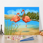 Kunst DIY maalimine numbrite j&auml;rgi Teemantmaal Digitaalne &otilde;limaal Kodukaunistus &Otilde;limaal Hobid Numbrite maalimine 40x50cm no frame