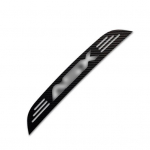 Cemooni auto tagumise piduritule dekoratiivne kleebis s&uuml;sinikkiust kleebis Mitsubishi ASX jaoks must