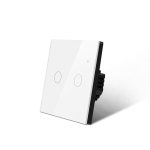 Puuteekraani andur LED-valgusl&uuml;liti 100V-250V Smart Wall puutel&uuml;liti EL-standardi kristallklaasist juhtpaneeli lambil&uuml;litid