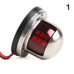 Paadi navigatsiooniindikaatori kohttuli Merepaadi jahi LED hoiatussignaal punane